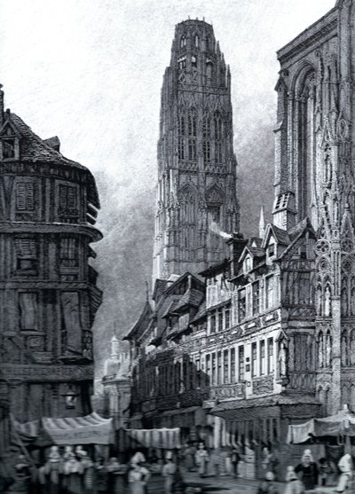 Kathedraal van Rouen door McLeod